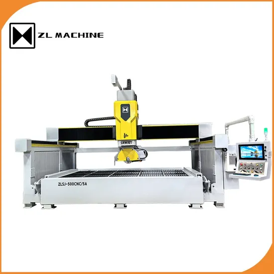 CNC Waterjet Stone Bridge Cutting Machine