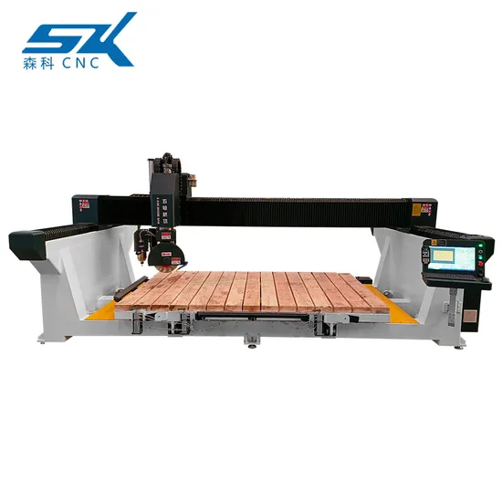 5 Axis CNC Stone Machinery Marble Cutting Machine Granite Cutting Machine