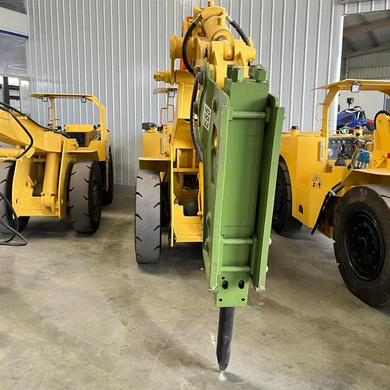 Tunnel Construction Project Electric Mobile Ore Stone Rock Splitter for Underground Mining