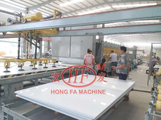 Automatic Artificial Quartz Slab Production Line Quartz Making Machine Marble Stone Press Machine Stone Processing Machinery