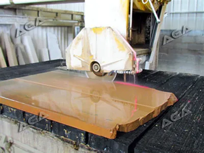 Automatic Bridge Saw with Blade Tilting 45 Degree (HQ400/600/700)