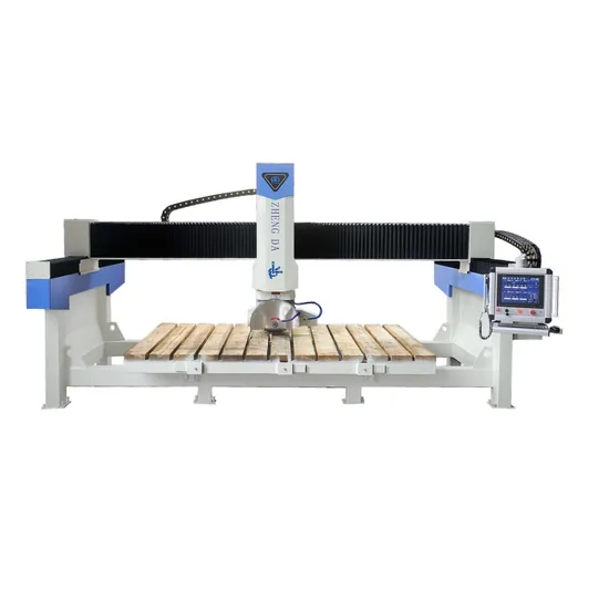 Porcelain Marble Cutting CNC Bridge Saw Stone Cutter Machine