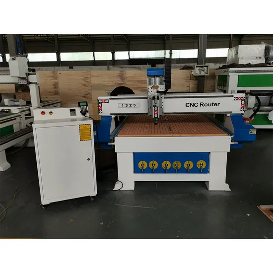 3 Axis Mould Making Wood Advertising Metal Acrylic MDF Cutting for Aluminum Copper Mini 1325 1530 CNC Router Machine with 7.5kw Vacuum Pump