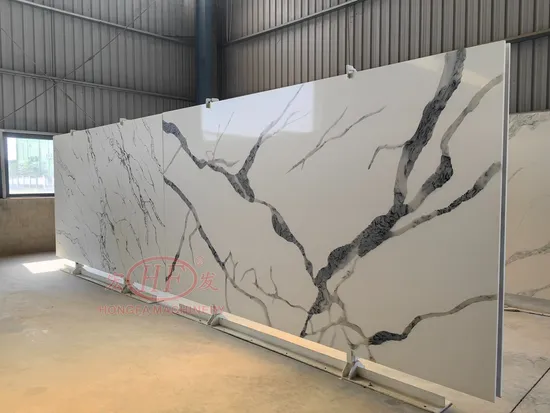 Artificial Quartz Plate Production Line / Big Luxury Quartz Slab 3500*2000mm Artificial Marble Stone Molding Machine