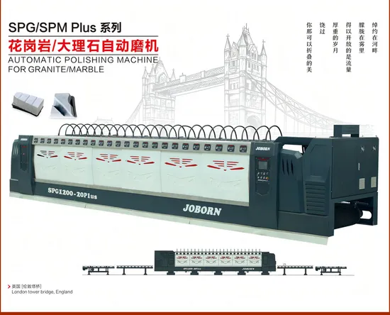 Marble Rubbing Machine Natural Marble Stone Automatic Polishing Line