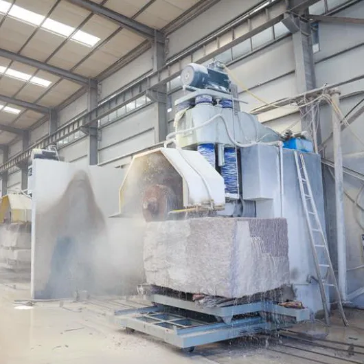 Four Pillars Single Arm Multi-Blade Hydraulic Granite Block Cutter Marble Block Cutting Machine