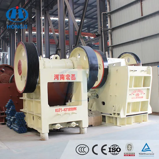 High Efficiency Stone Jaw Crusher with ISO Certificate