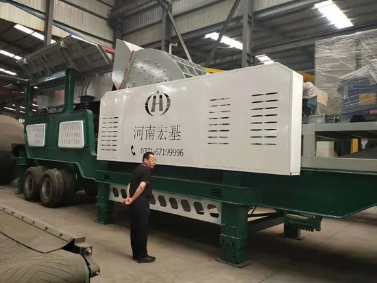 Top Quality Granite Rock Diesel Powered Mobile Cone Crusher