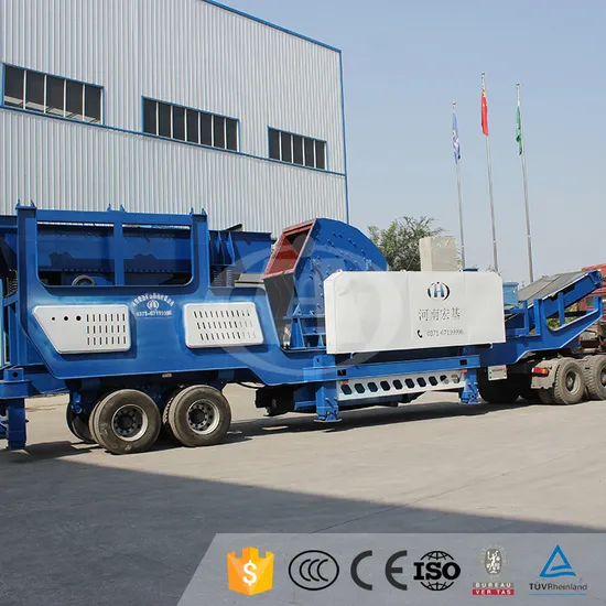 500 Tph Mobile Impact Crusher Basalt Rock Compact Mobile Jaw Crusher