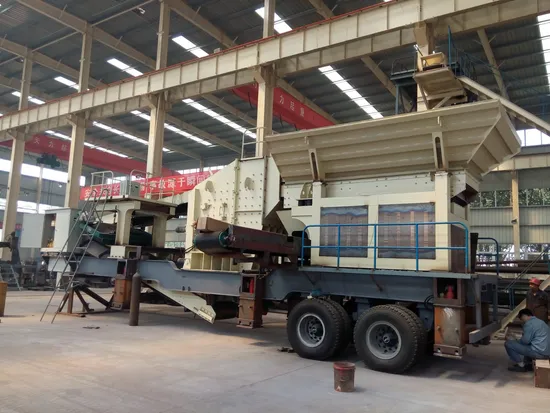 Jaw Crusher PE 400X600 Diesel Portable Stone Rock Concrete Mobile Jaw Crusher
