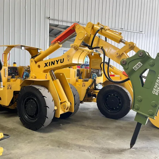 Diesel-Driven Scaler Breaker Jumbo Handling Hard Materials with High Crushing Hardness