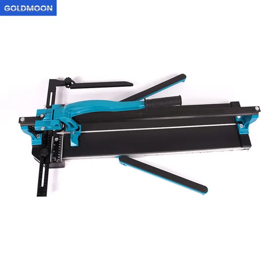 Collapsible Ceramic Cutting Machine Goldmoon Color Box or Blow Mould Case Manual Tile Cutter with ISO