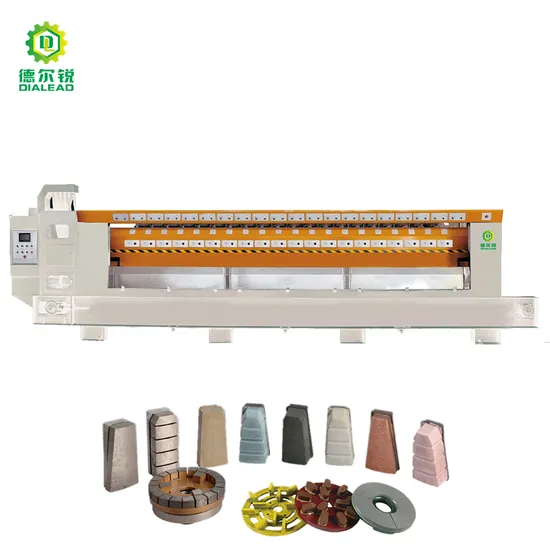 Dialead Fully Automatic Slab Stone Granite Marble Grinding Machine Polishing Machine for Granite & Marble