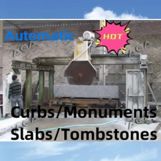 Source Factory Granite Marble Stone Block Cutter for Cutting Quarry Curbstone Monument