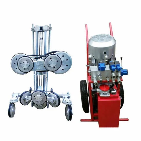 New Design 25 Kw Granite Diamond Wire Saw Stone Cutting Machine