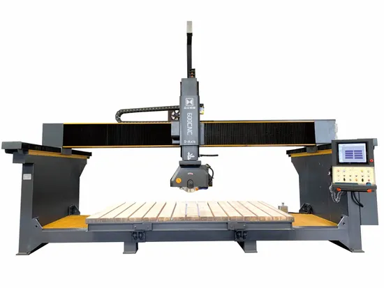 5 Axis CNC Bridge Saw Machine Stone Profiling Polishing Chamfering Machinery for UAE / Russia