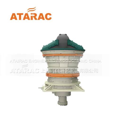 Vertical Gyratory Crusher with Easy Maintenance Access Doors