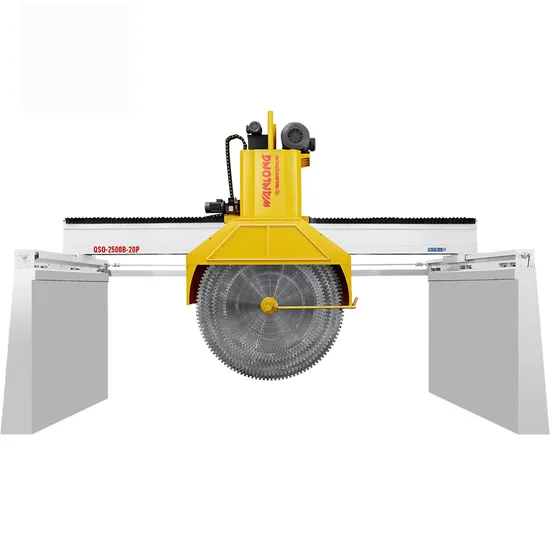 Wanlong Qsq-2500b Granite Slab Stone Cutter Machine Bridge Block Cutting Machine
