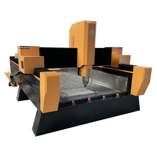 Leeder 5.5kw Vacuum Pump Marble Cave CNC Milling 3axis WPC Door Frame Stone Machinery Granite Cutter Machine