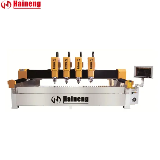 Four Head Stone Carving Machine CNC Marble Granite Engraving Machine for Monuments