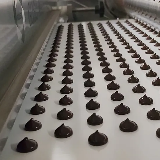 Gusu Automatic Chocolate Chips Forming Machine Chocolate Machine with Large Capacity