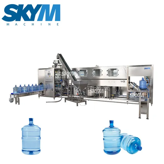 Fully Automatic 5 Gallon Ultra Clean 20 Liter Water Bottle Filling Sealing Machine