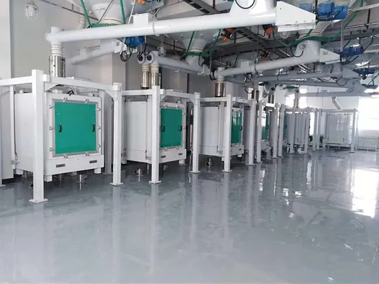 Efficient Plansifter Single Equipment Cassava Corn Flour Mill Grinder