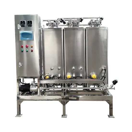 400L Automatic CIP Beverage Production Line Cleaning System