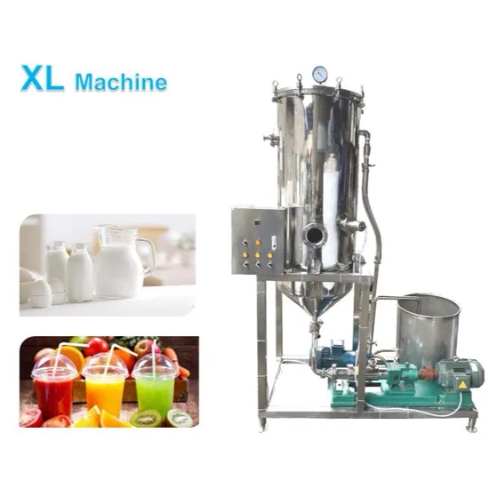 Stainless Steel Juice Vacuum Deaerator Tank, Juice Degassing Tank