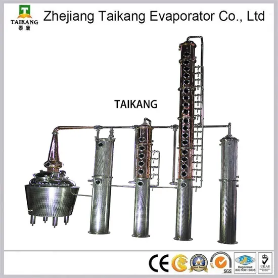 Best Sell Alcohol Brandy Vodka Whisky Rum Gin Making Production Distillation Machine Distiller