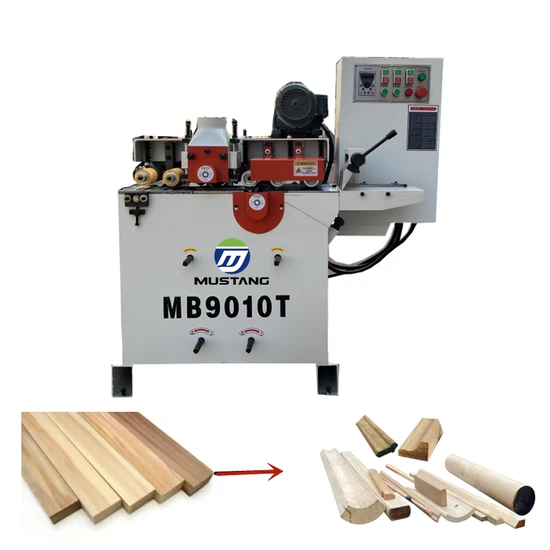 MB9010t Wooden Shovel Handle Round Shape Wood Rod Making Machine