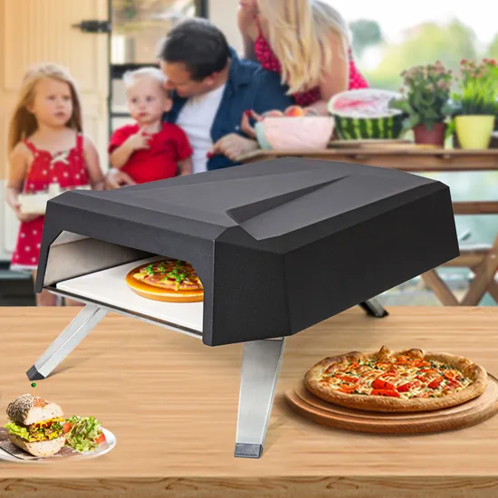 12 Inch Outdoor Portable Tabletop Gas Pizza Oven for Home Use