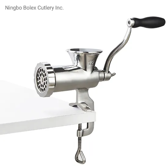 #8 Full Stainless Steel Manual Meat Mincer