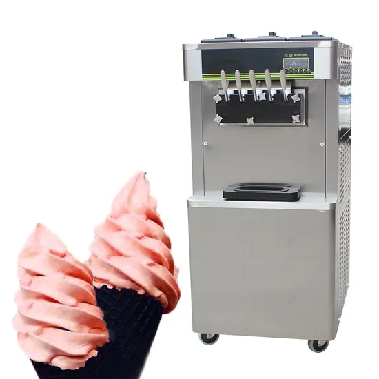 5 Flavors Soft Ice Cream Hard Serve Frozen Yogurt Machine