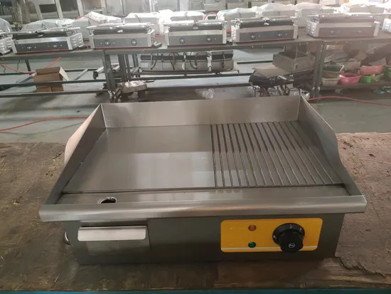 Commercial Portable Grt-810 Gridding Food Gas Sandwich Grill Electric Griddle