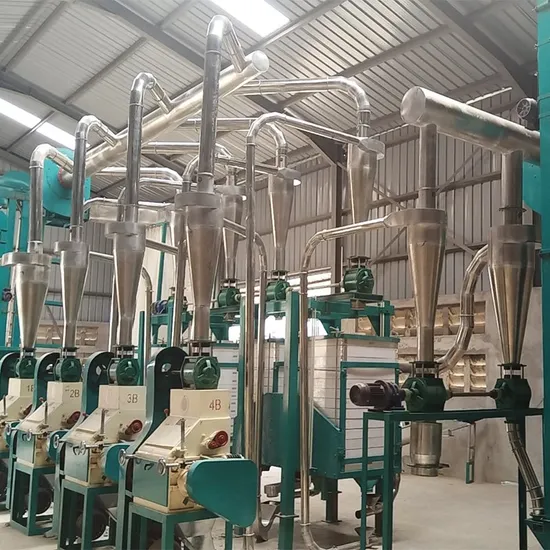 Chinese State-Owned Factory 10-100t/24h Maize Flour Mill Milling Plant Machine