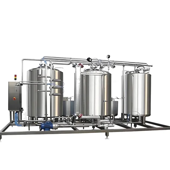 Food Grade Beverage Production Line CIP System