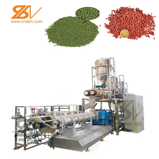 Industrial Processing Poultry Fish Feed Production Machine