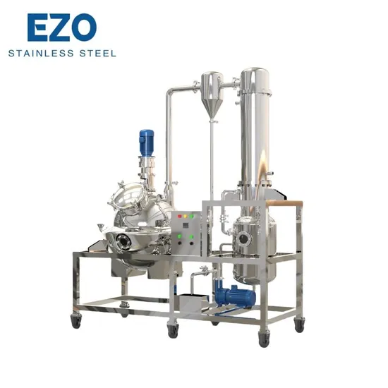 Stainless Steel Milk Multi-Function Horizontal Type Chemical Evaporator with Control Box
