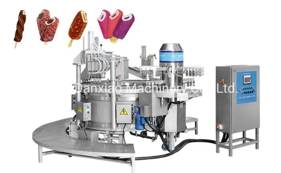 Rxgj-12 Auotomatic Stick Ice Cream Rollo Line Machine