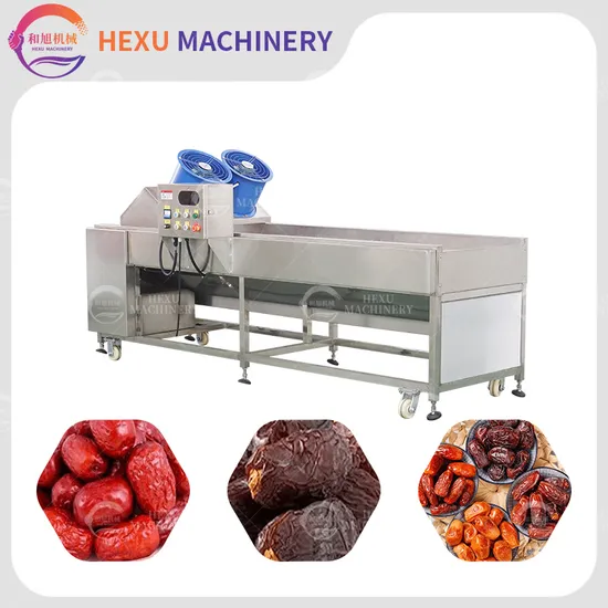 Dates Palm Red Dates Washing Polishing Machine