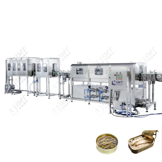 Factory Price Fish Canning Equipment Machine Canned Sardine Canned Food Production Line