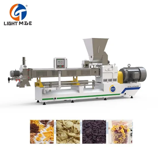 Corn Flakes Breakfast Cereals Processing Line Corn Flakes Process Machines