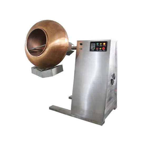Automatic Discharge Nuts Caramelizing Caramel Peanut Almond Caramelized Nuts Coating Making Machine