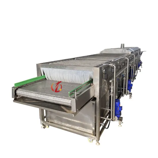 Spray Type Pasteurization Cooling Air Drying Machine Product Tunnel Pasteurization for Beverage