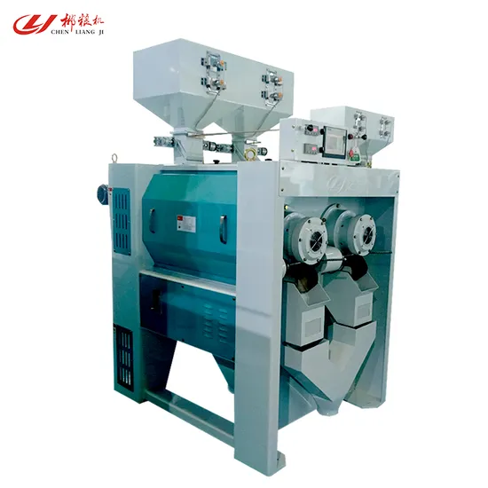 Clj Air Blowing Emery Roller Rice Whitener Rice Mill Machine Mnsw 30df*2
