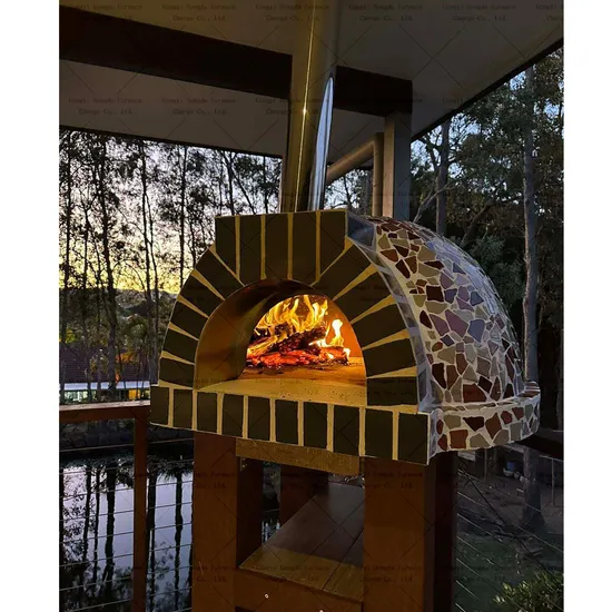 Cheap Round Built-in Oven Pizza Wood Fired Pizza Oven Dome