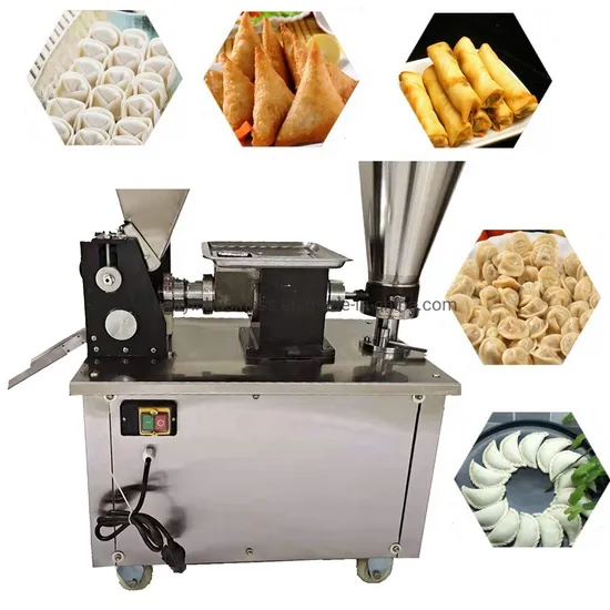 Commercial Automatic Gyoza Wrapper/Empanada Samosa Momo Maker Small Electric Dumpling Making Machine for Sale