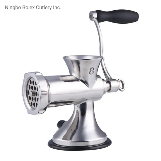 #8 Stainless Steel Meat Mincer Manual Meat Grinder machinery