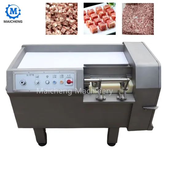 Automatic Frozen Meat Dicer Meat Cube Cutter Dicing Machine for Beef Bacon